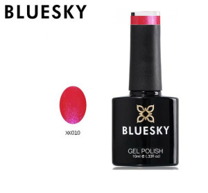 Lakier hybrydowy Bluesky XK 10 10ml 10ml RÓŻOWY BROKATOWY POMARAŃCZOWY
