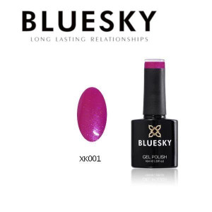 Lakier hybrydowy Bluesky XK 01 10ml 10ml RÓŻOWY BROKATOWY