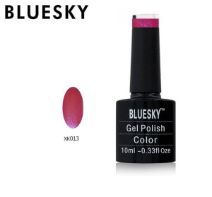 Lakier hybrydowy Bluesky XK 13 10ml 10ml RÓŻOWY BROKATOWY