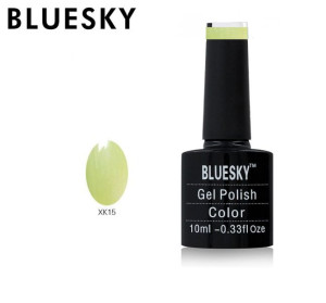Lakier hybrydowy Bluesky XK 15 10ml 10ml PERŁOWY ŻÓŁTY