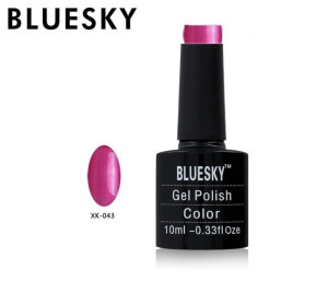 Bluesky XK 43 10ml RÓŻOWY BROKATOWY