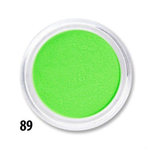 Akryl 89 kolorowy proszek akrylowy 4g neon zielony