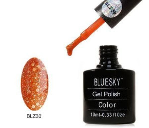 Lakier hybrydowy Bluesky Gel Polish 10ml  BLZ 30 10ml BROKATOWY