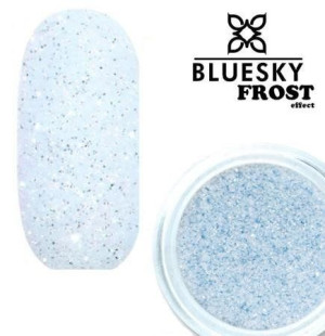 10 Efekt szronu pyłek do paznokci Frost Effect Bluesky Nowy Pyłek wielokolo
