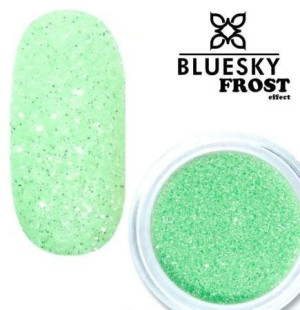 07 Efekt szronu pyłek do paznokci Frost Effect Bluesky Nowy Pyłek odcienie