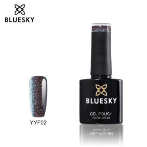 BlueSky Seria YYF02 10ml BROKATOWY NIEBIESKI ZIELONY