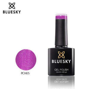 Bluesky Pch 05 Purple Sparkle 10ml Różowy Brokatowy Fioletowy