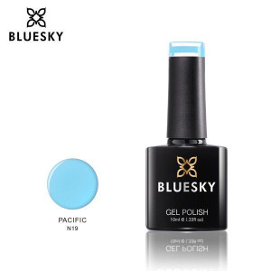 Lakier hybrydowy Bluesky NEON 19 PACIFIC 10ml 10ml NEON NIEBIESKI