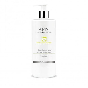 Apis limonkowa maska do stóp z mocznikiem 500g Nowy Apis maska butelka z po