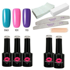 Zestaw startowy hybryd Smart Nail akcesoria do paznokci 63.101,113 Nowy inn