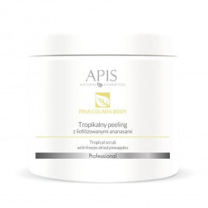 APIS Tropikalny peeling z liofilizowanymi ananasami 650g