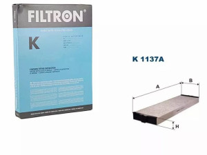 Filtron Filtr Kabinowy K1137a Z Węglem Peugeot 607
