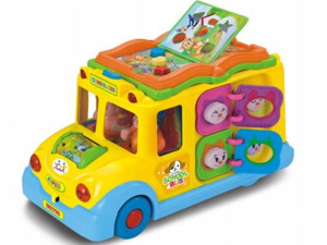 Autobus Szkolny Interaktywny Książka Edukacyjna