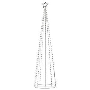 Ozdoba świąteczna w kształcie choinki, 400 LED, 100x360 cm