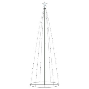 Ozdoba świąteczna w kształcie choinki, 100 LED, 70x180 cm