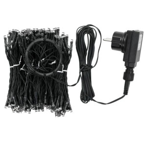 Lampki choinkowe w formie siatki, 250 LED, 250 cm