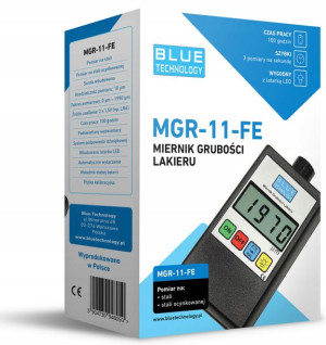 Miernik grubości lakieru czujnik tester MGR-11-FE