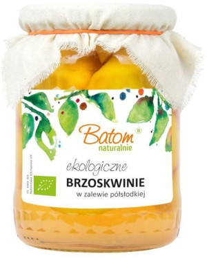 Brzoskwinia W Zalewie Bio 670 G - Batom