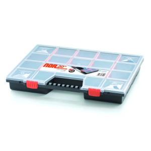 Organizer z pokrywką 49 x 39 x 6,5 cm Czarny