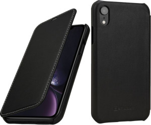 Stilgut Etui Apple iPhone Xr - Book, black nappa