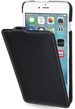 etui Skóra Czarne slim iPhone 6/6s Plus - STILGUT