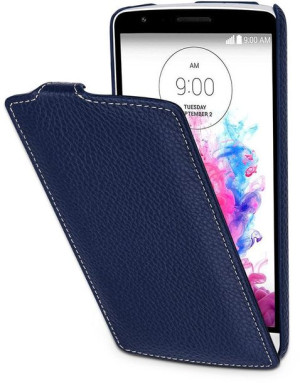 etui Skóra Niebieskie LG G3 Stylus - STILGUT