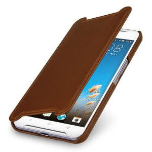 STILGUT Book COGNAC etui do HTC One X9
