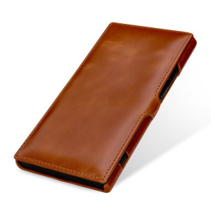 Etui Stilgut Sony Xperia Xa2 Us Book - Cognac