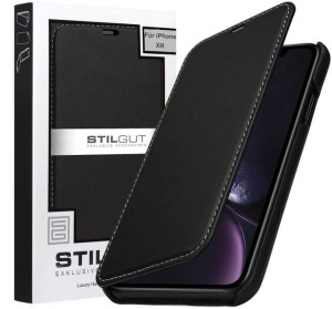 Stilgut Etui Apple iPhone Xr - Book, black nappa