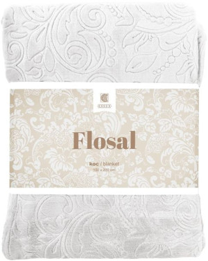 Koc Ecru FLOSAL 150X200 CM
