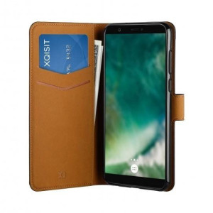 Etui Xqisit Slim Wallet Do Huawei P Smart - Black