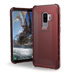 Etui Uag Plyo Samsung G965 S9 Plus - Red Transparent