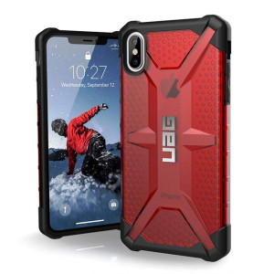 Etui Uag Plasma Iphone Xs Max - Red Transparent