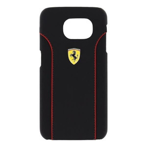 FERRARI Fiorano etui do Samsung Galaxy S6 G920 - BLACK