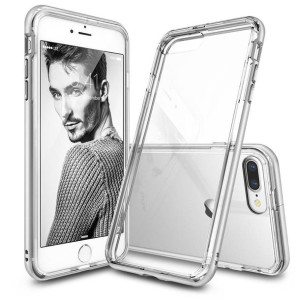 RINGKE Fusion Frame etui do Apple iPhone 7+ / 8 Plus - Ice Silver