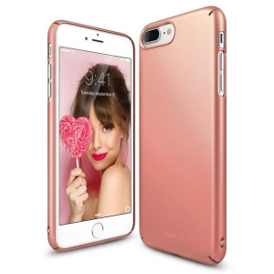 RINGKE Slim etui do iPhone 7+ / 8 Plus - ROSE GOLD