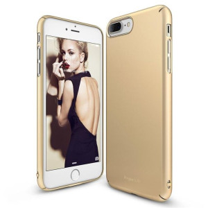 RINGKE SLIM etui do iPhone 7+ / 8 Plus - ROYAL GOLD