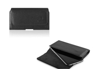 LEO ELDER kabura do paska 4XL - BLACK