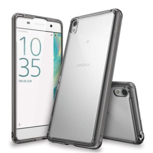 RINGKE Fusion etui d0 Sony Xperia XA - Smoke Black