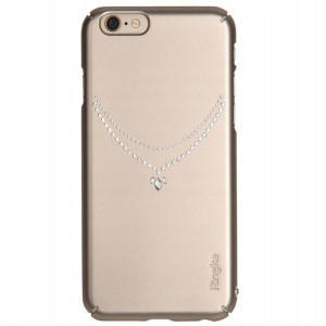 RINGKE Slim Noble etui do iPhone 6 / 6S - NECKLACE GOLD