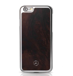 MERCEDES Hardcase etui do Apple iPhone 6+ / 6s Plus - WOOD BLACK