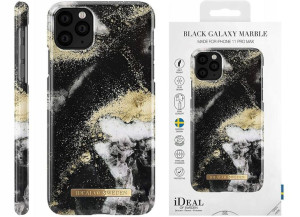 Ideal Fashion Case Etui Do Apple Iphone 11 Pro Max - Black Galaxy Marable