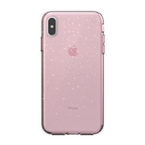 Speck Presidio Clear Glitter Iphone Xs Max - Pink