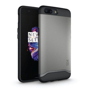 TUDIA MERGE Etui Case Plecki do ONEPLUS 5 - METALLIC STALE
