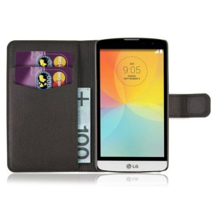 XQISIT Slim Wallet  LG L Fino - BLACK