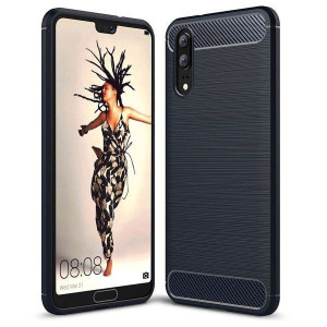 TECH-PROTECT TPUCarbon etui do Huawei P20 - BLACK