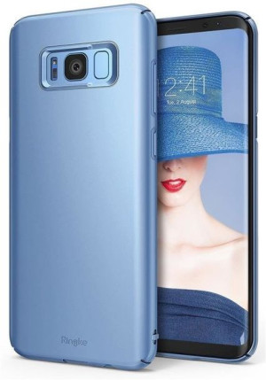RINGKE Slim etui do Samsung Galaxy S8 Plus G955 - Blue Pearl