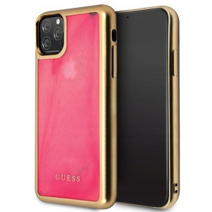 Guess Sand Matte Etui Do Apple Iphone 11 Pro Max - Pink