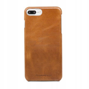 DBRAMANTE1928 Tune CC Etui skórzane do iPhone 7+ / 8 Plus - TAN