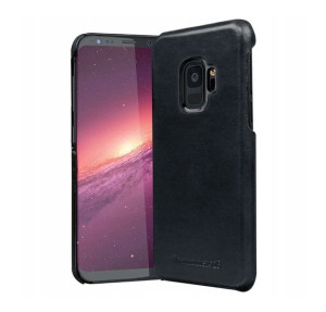 DBRAMANTE1928 Tune Etui skórzane do Samsung Galaxy S9 - BLACK
